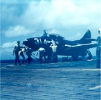 4-054 [Catapult Launch-F9F-6 Cougar]